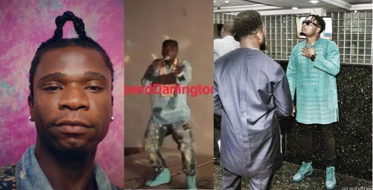 Speed Darlington blasts Olamide for 'stealing' his fashion style