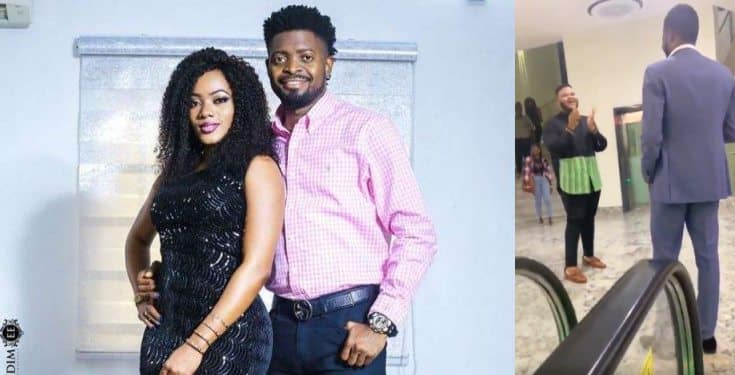 Basketmouth reacts to the birthday surprise he got from his wife (video)