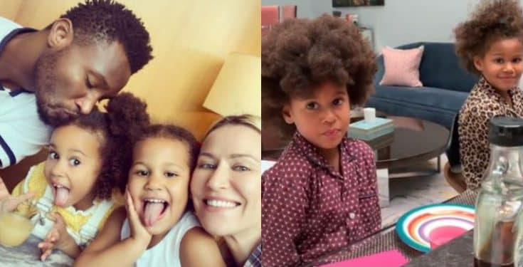 Mikel Obi’s girlfriend replies a troll who accused her of telling her kids to ask their dad to marry her