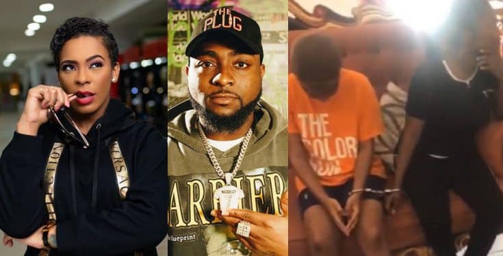 'It's primitive for Davido to put those girls that accused him of 'pregnancy' in handcuff' - Tboss
