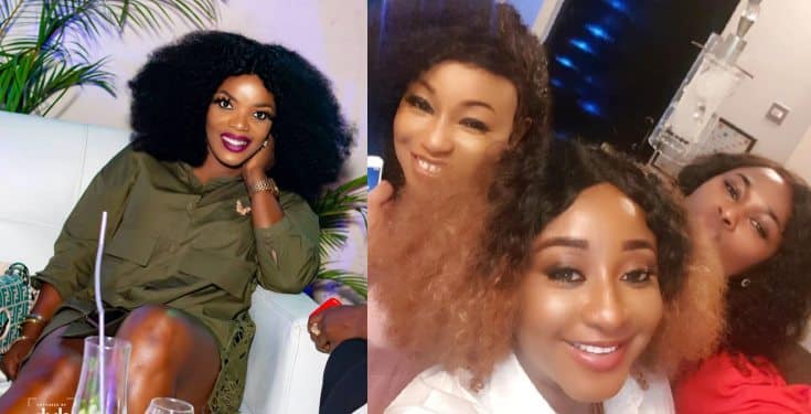 Trolls slams Empress Njamah after Rita Dominic failed to Invite her to her party