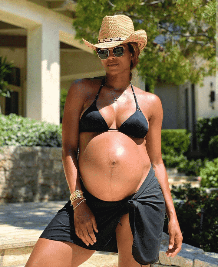 Ciara flaunts her baby bump in new photos