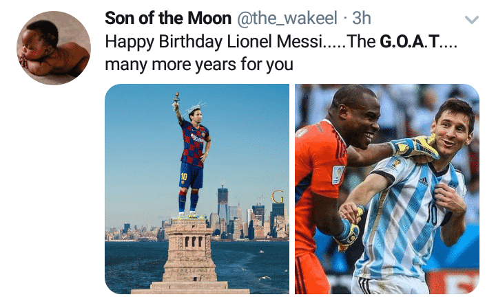Fans Celebrate Leo Messi At 33