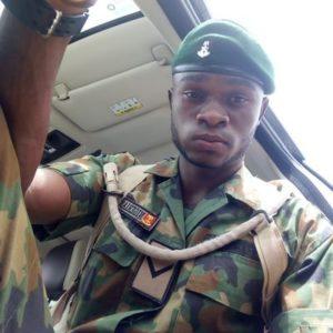 Nigerian soldier EndSARs