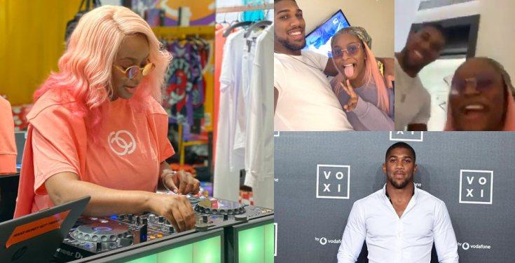 "Anthony Joshua would make a GREAT husband" - Dj Cuppy speaks on relationship with boxer