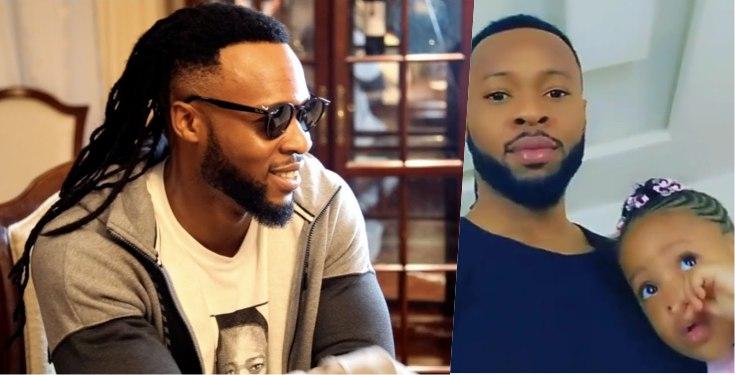 Singer, Flavour and his youngest daughter, Kaima celebrate their birthdays (Video)