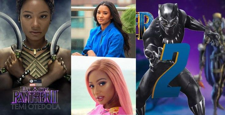 Fans create movie cover after Dj Cuppy pleaded to Marvel to cast her sister in ‘Black Panther 2’