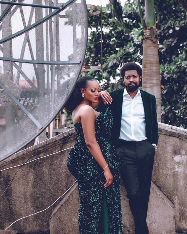basketmouth and his wife