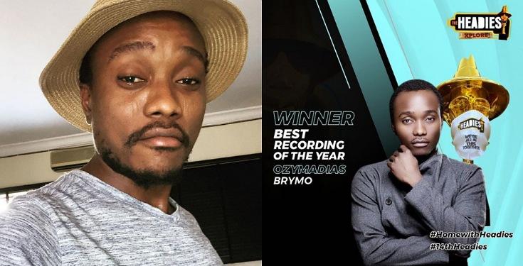 Brymo Wins 'Best Recording Of The Year' Award