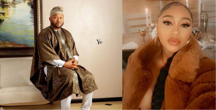 Tonto Dikeh’s ex-husband, Churchill introduces actress Rosy Meurer as his wife on her birthday