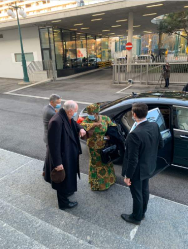 Ngozi Okonjo-Iweala makes first appearance at work as WTO Director-General