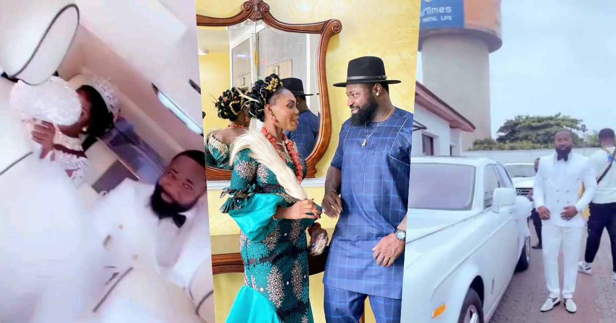 Singer, Harrysong ties the knot with his wife, Alex in Warri, Delta state (Video)