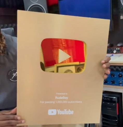 Paul Okoye gets Gold certification from YouTube for hitting over 1M subscribers (Video)