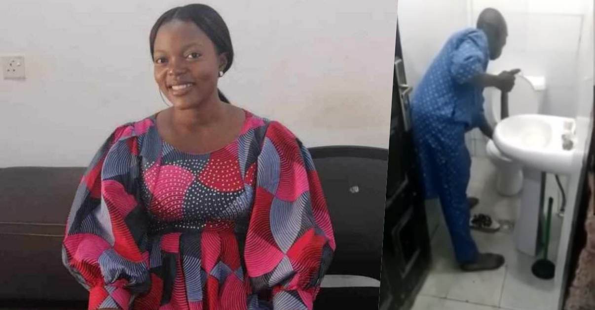 Lady dies after being bitten by snake hiding in water closet in Abuja (Video)