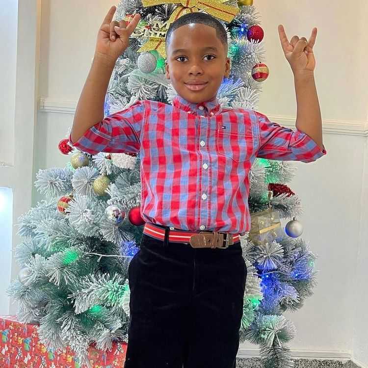 "Daddy loves you" - Olakunle Churchill pens note to son on 6th birthday
