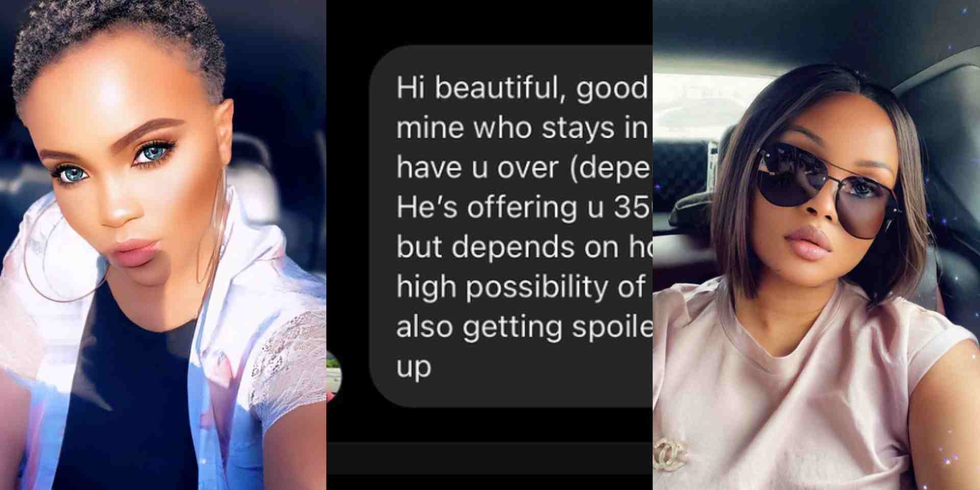 Blossom Chukwujekwu ex, Maureen Esisi reacts after being offered N350k per night for 'hook-up' in Lagos (See Chats)