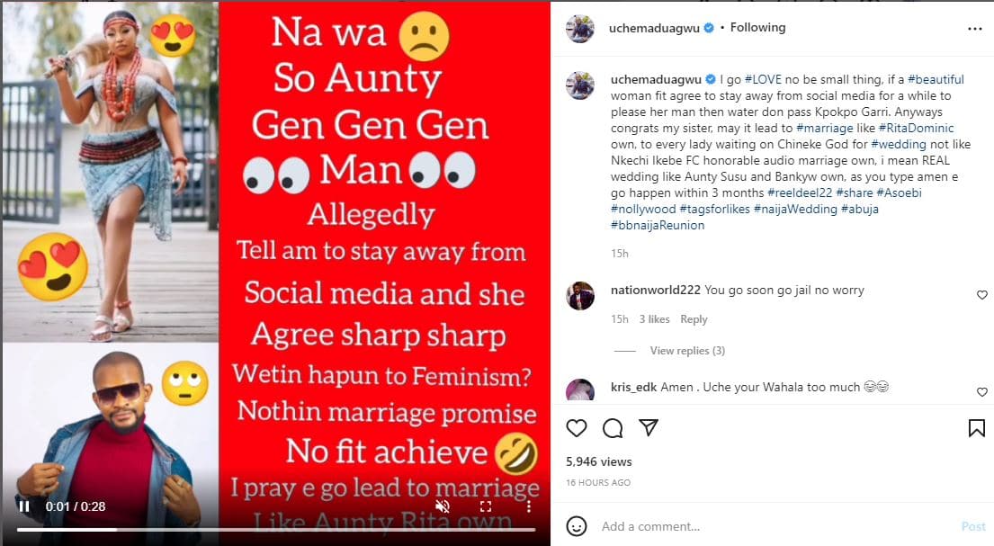 Genevieve Nnaji called out for allegedly staying off social media over mystery man