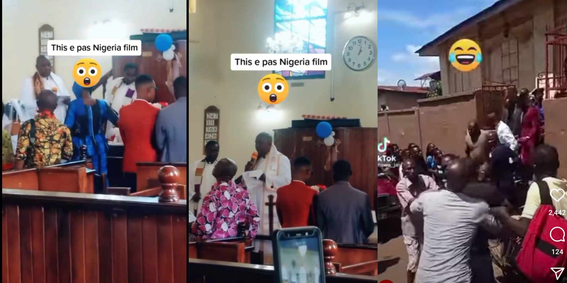 Moment wife & family members disrupt her husband's wedding to another woman in church [Video]