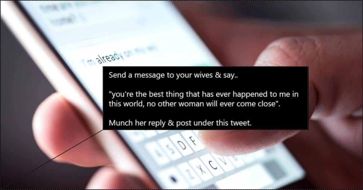"You don win political position, comrade?" - Married men share hilarious responses from wives after sending love note