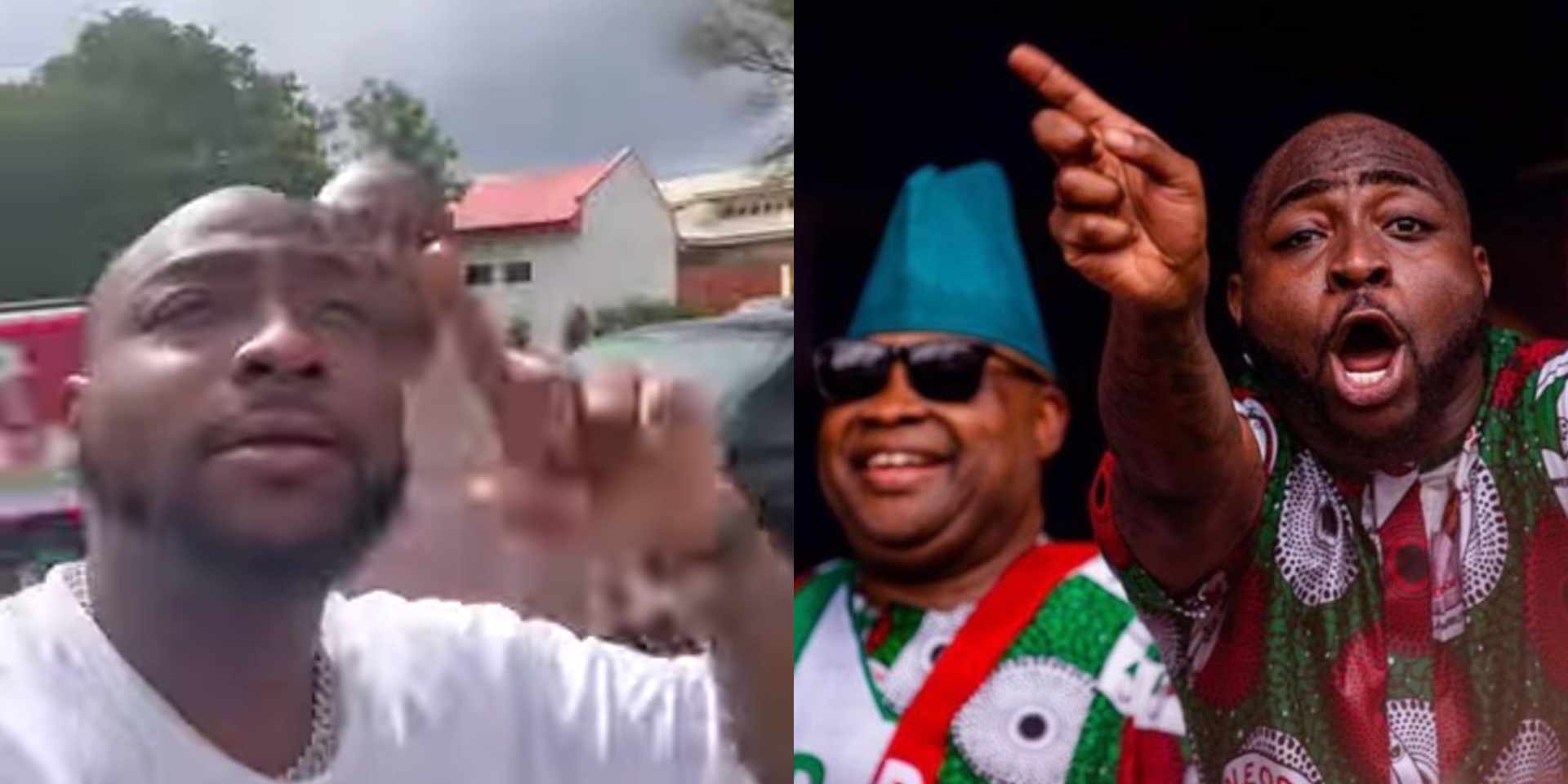 #OsunDecides: Davido expresses hope of victory in video; sends message to voters