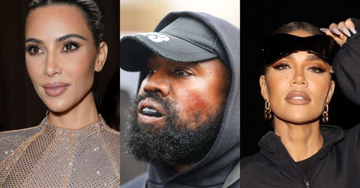 "You're lying" -Kanye West responds to Khloe after she asked him to stop tearing Kim down
