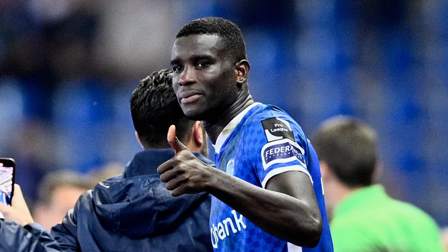 Paul Onuachu matches 19-year record after scoring four goals for Genk against Charleroi