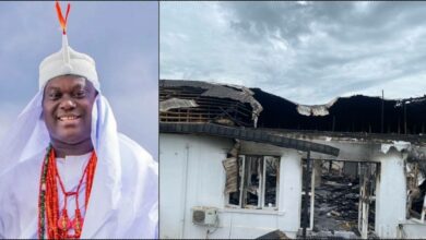 Fire outbreak razes Ooni’s palace