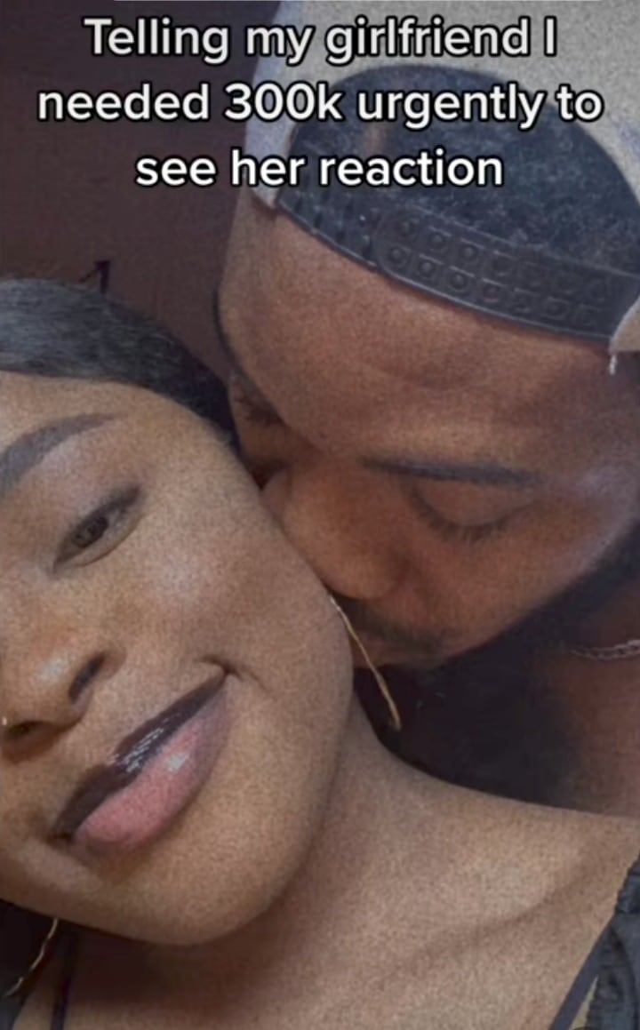 "Na better babe I get" – Man emotional as girlfriend gives him urgent N300K 