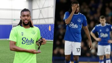 Iwobi wins Everton Players’ Player of the Season award