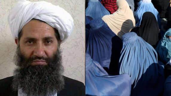 Taliban supreme leader claims lives of Afghan women now better after banning girls from school