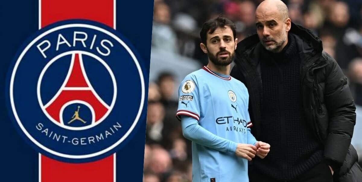 Manchester City rejects opening bid from PSG for Bernando Silva