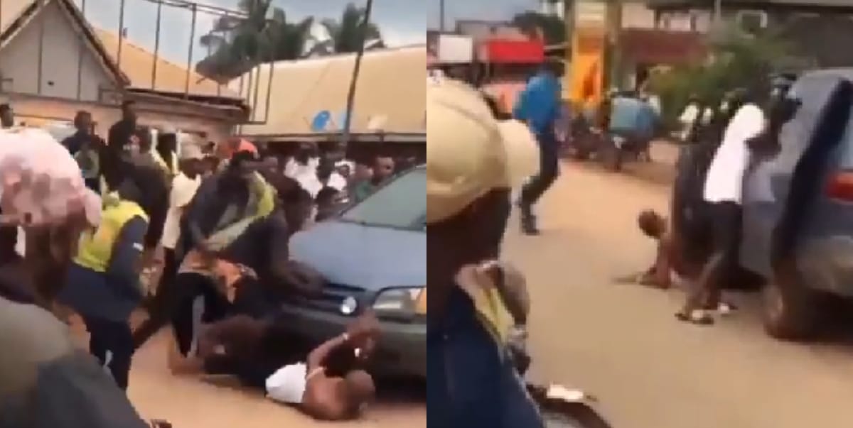 "Calculated Assault" - Police Officer intentionally drives over young man in Edo State, ignites outrage