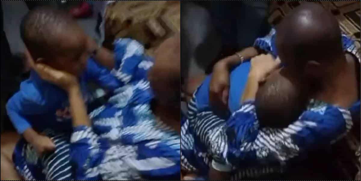 Moment abducted 3-yr-old boy reunites with mother in Abuja (Video)