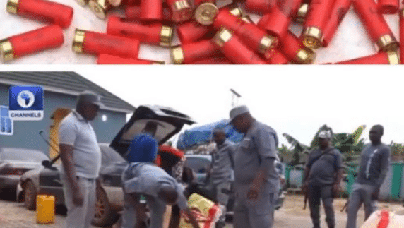 Customs intercepts live ammunition hidden in bags of rice in Ogun