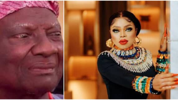 Bobrisky reveals new father few days after demise of his real father