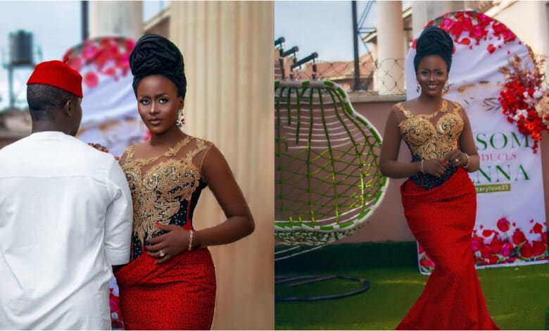 "Fear men" - Chisom Steven says few days after Traditional wedding