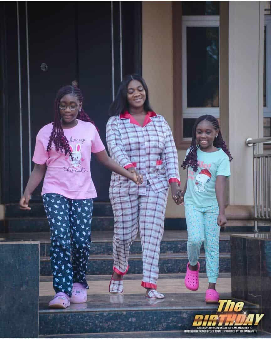 FULL MOVIE: WATCH MERCY JOHNSON-OKOJIE AND DAUGHTERS IN THE COMEDY "THE BIRTHDAY"
