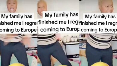 Woman Europe family squandered