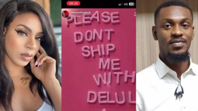 "After the guy don drop you?" - Fans react as Venita expressively warns them to stop shipping her with 'delulu'