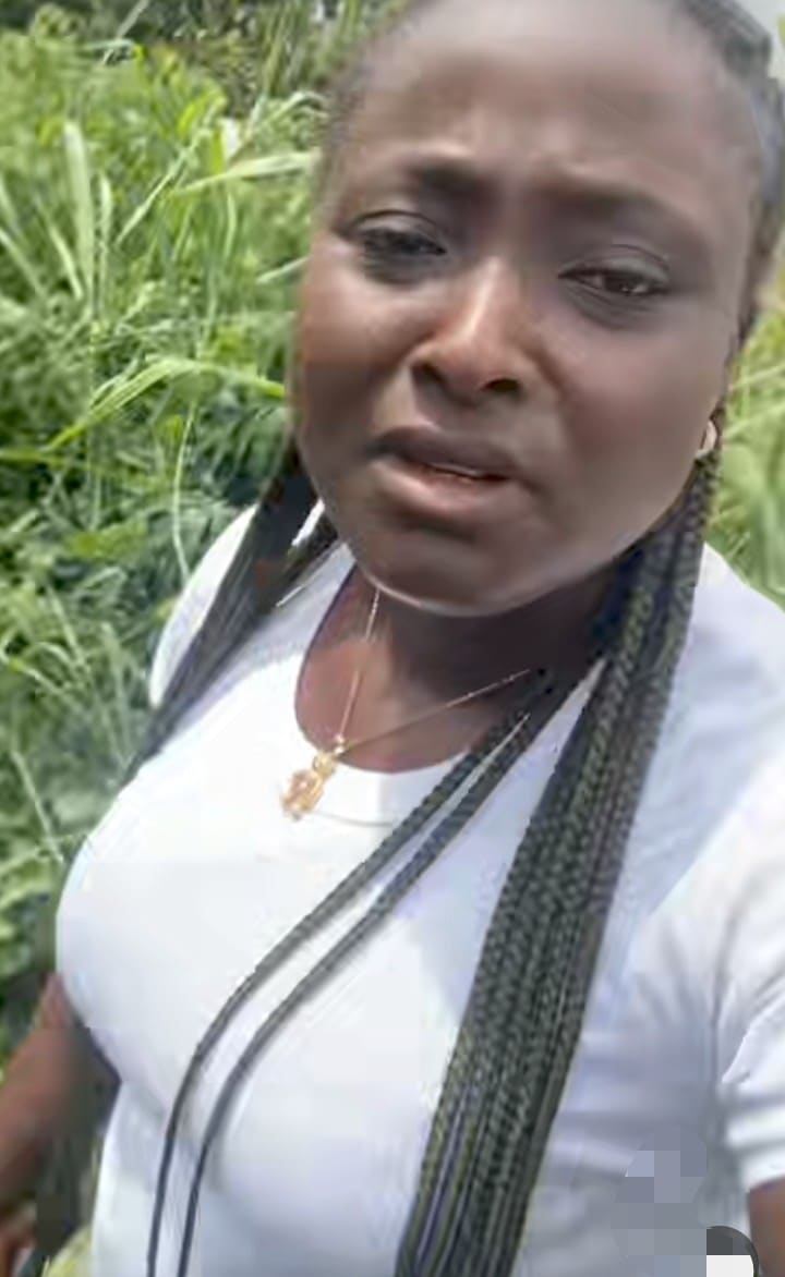 Corper thanks God for life after plantain tree stopped their car from summersaulting into a river 
