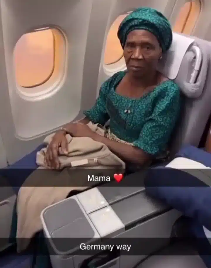  Super Eagles striker, Victor Boniface, flies grandma to Germany to watch him play for the first time