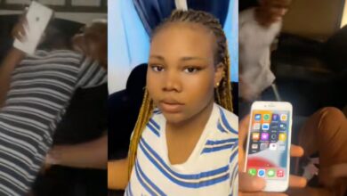 "Awww, this is beautiful" - Emotions flow as cute sister gifts brand new iPhone 6 to 10-year-old twin siblings