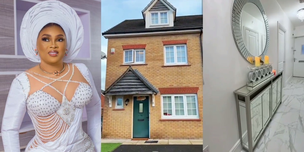 "God did it again" – Regina Chukwu celebrates her sister as she acquires multimillion naira house in the UK