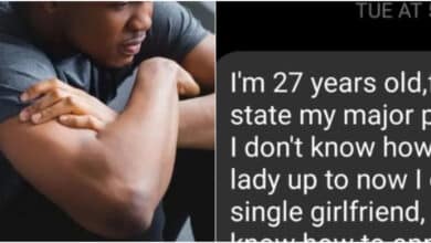 "I don't have a girlfriend" - 27-year-old man cries out, seeks help on how to approach women