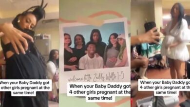 Man breaks the Internet as he impregnates 5 women at the same time