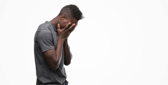 "I really wanted to win because a Nigerian guy took my girl; now they've taken my joy" - Heartbroken South African man cries 