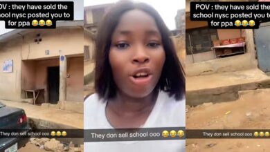 "They've sold the school" - Outrage as NYSC corps member discovers assigned school for PPA has been sold off
