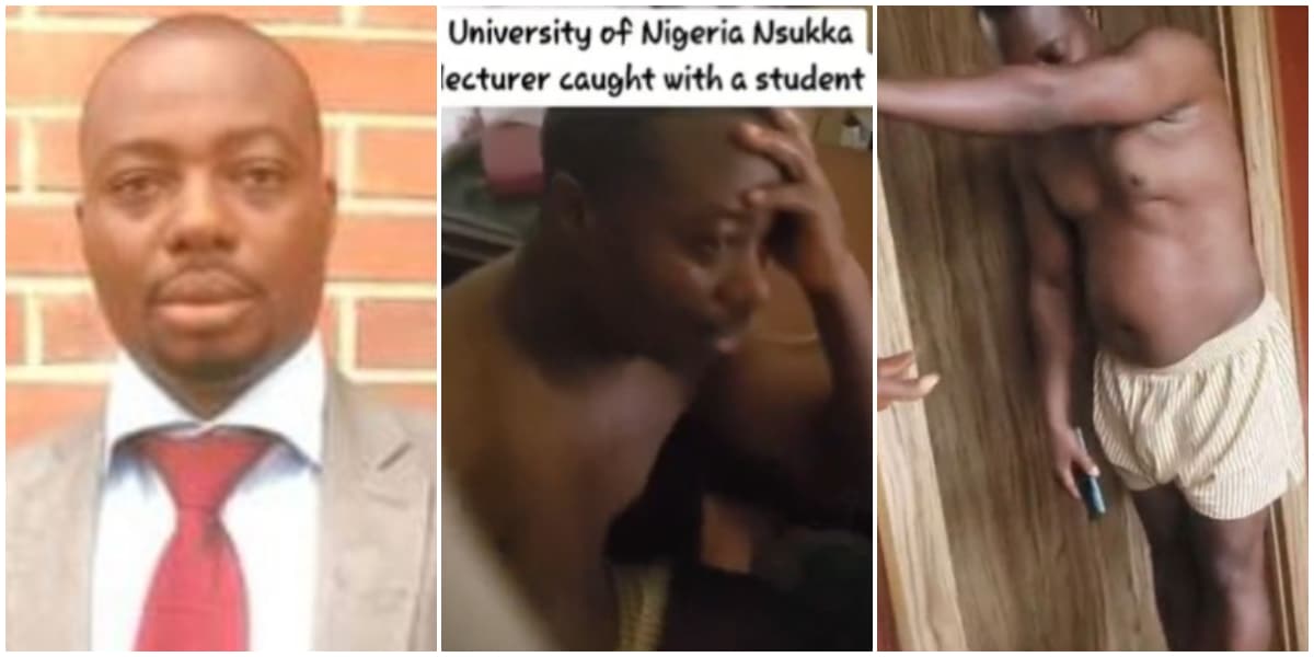 "Sex-for-grade": UNN lecturer caught pants down with married student suspended