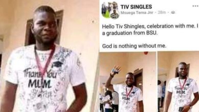 Nigerian man's hilarious graduation announcement goes viral on social media
