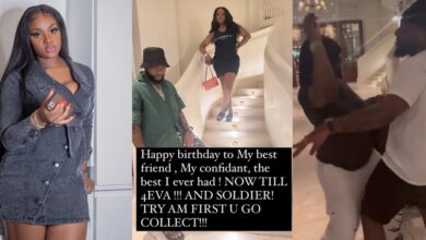 Davido celebrates his wife, Chioma's 29th birthday in Jamaica, calls her his 'soldier' and 'best friend'